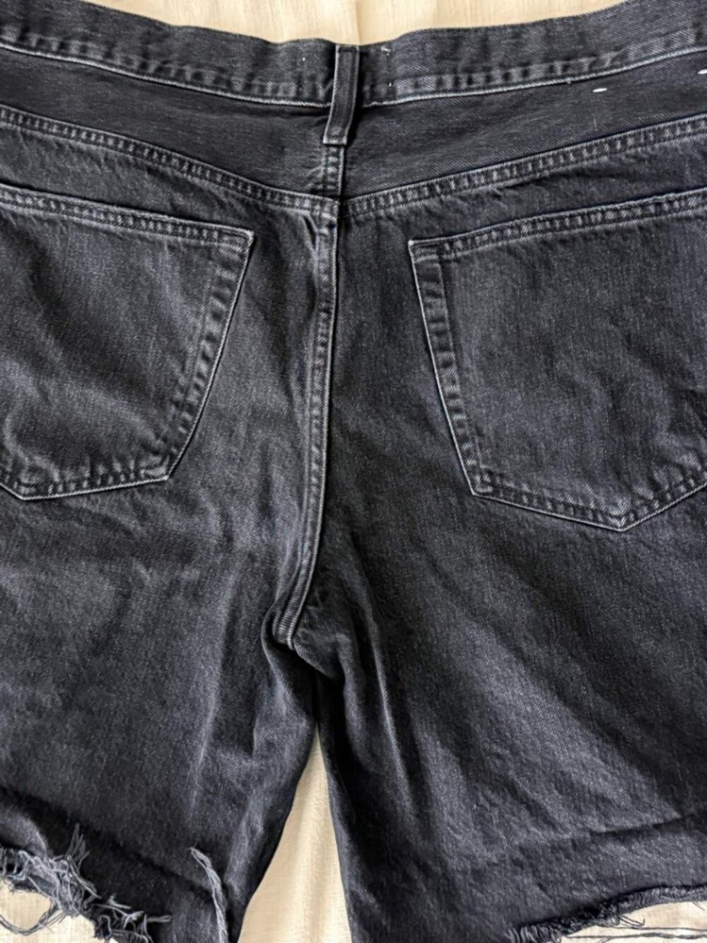 AGOLDE Indra Hip Slung Baggy Denim Shorts - Picture 6 of 6
